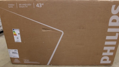SALE OUT. Philips LED 4K TV | 43PUS7000/12 | 43 | Smart TV | TITAN OS | DAMAGED PACKAGING