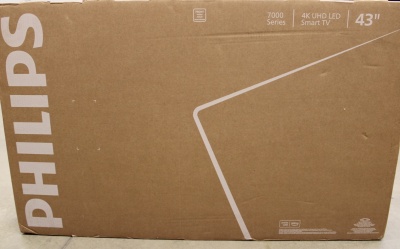 SALE OUT. Philips LED 4K TV | 43PUS7000/12 | 43 | Smart TV | TITAN OS | DAMAGED PACKAGING