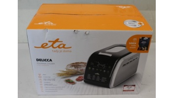 SALE OUT. ETA | Bread maker | Delicca II ETA714990030 | Power 850 W | Number of programs 12 | Display Yes | Black/Stainless steel | DAMAGED PACKAGING