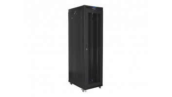 Lanberg | Rack cabinet 19" free-standing 47U/800x1000 (flat pack) with mesh door, LCD | FF01-8047-23BL | Black