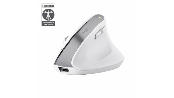 MOUSE USB OPTICAL WRL BAYO+/ERGONOMIC WHT 25399 TRUST
