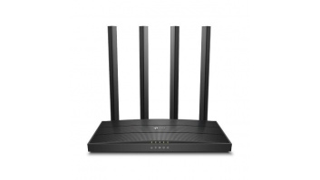 Wireless Router|TP-LINK|Wireless Router|1200 Mbps|Wi-Fi 5|1 WAN|4x10/100/1000M|Number of antennas 4|ARCHERC6