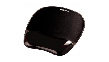 MOUSE PAD CRYSTAL GEL/BLACK 9112101 FELLOWES