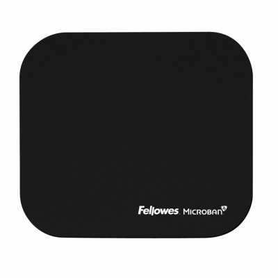 MOUSE PAD MICROBAN/BLACK 5933907 FELLOWES