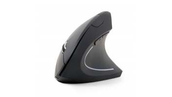 MOUSE USB OPTICAL WRL BLACK/ERGONOMIC MUSW-ERGO-01 GEMBIRD