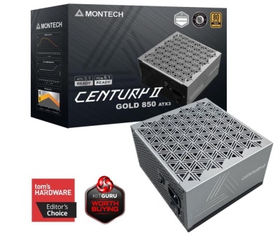 Power Supply|MONTECH|CENTURY II|ATX|850 W|CENTURYII850
