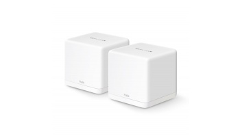 Wireless Router|MERCUSYS|Wireless Access Point / Router|2-pack|1500 Mbps|Mesh|IEEE 802.3ac|IEEE 802.11a|IEEE 802.11b|IEEE 802.11g|IEEE 802.11n|IEEE 802.11ax|2x10/100/1000M|LAN \ WAN ports 3|HALOH60X(2-PACK)