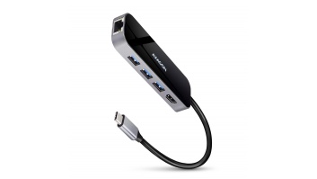 I/O HUB USB-C 6IN1/0.2M HMC-6GL AXAGON