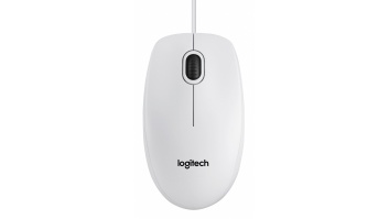 MOUSE USB OPTICAL B100/WHITE OEM 910-003360 LOGITECH