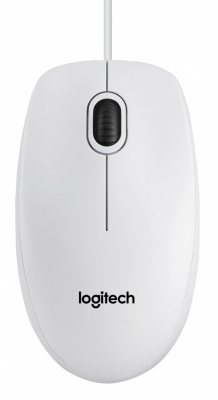 MOUSE USB OPTICAL B100/WHITE OEM 910-003360 LOGITECH