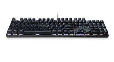 KEYBOARD GS101 BLACK/SILVER/MRGS101-UK MEDIARANGE