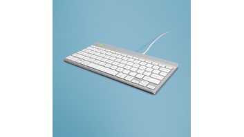 KEYBOARD COMPACT BREAK ENG/WHITE RGOCOUSWDWH R-GO TOOLS