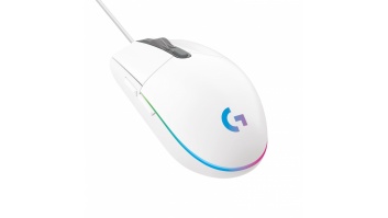MOUSE USB OPTICAL G203/WHITE 910-005797 LOGITECH
