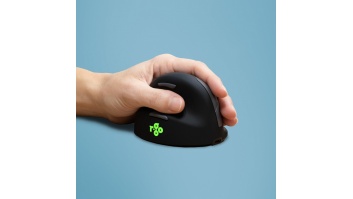 MOUSE USB OPTICAL WRL/LEFT BLACK RGOHEWLL R-GO TOOLS