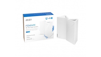 Wireless Router|MSI|2-pack|5000 Mbps|Mesh|Wi-Fi 5|Wi-Fi 6|Wi-Fi 7|IEEE 802.11a|IEEE 802.11b|IEEE 802.11g|MRBE50-2PK