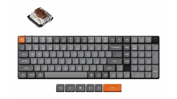 KEYBOARD WRL K17 MAX RGB/BLACK K17M-H3 KEYCHRON