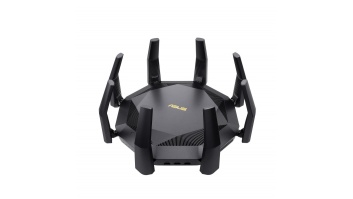 Wireless Router|ASUS|6000 Mbps|Mesh|Wi-Fi 6|USB 3.1|9x10/100/1000M|1x10GbE|1xSPF+|Number of antennas 8|RT-AX89X