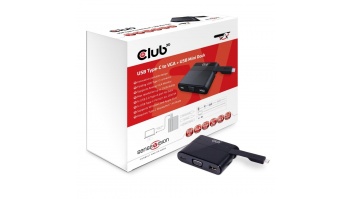 NB ACC DOCKING STATION/USB-C 60W CSV-1532 CLUB3D