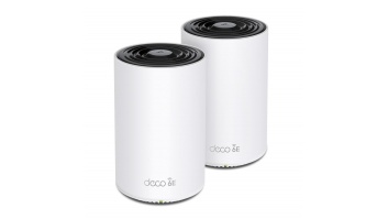 Wireless Router|TP-LINK|Wireless Access Point / Router|2-pack|5400 Mbps|Mesh|Wi-Fi 6e|2x10/100/1000M|1x2.5GbE|LAN \ WAN ports 3|Number of antennas 4|DECOXE75PRO(2-PACK)