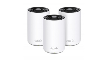 Wireless Router|TP-LINK|Wireless Access Point / Router|2-pack|5400 Mbps|Mesh|Wi-Fi 6e|2x10/100/1000M|1x2.5GbE|LAN \ WAN ports 3|Number of antennas 4|DECOXE75PRO(3-PACK)