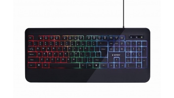 KEYBOARD MULTIMEDIA USB ENG/BLACK KB-UML-03 GEMBIRD