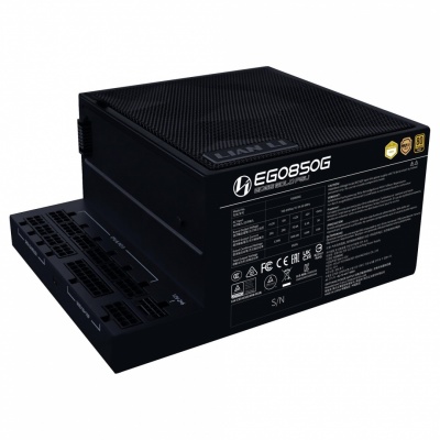 Power Supply|LIAN LI|EDGE GOLD 850|850 Watts|Efficiency 80 PLUS GOLD|PFC Active|G9P.EG0850G.B000.EU