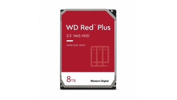 HDD|WESTERN DIGITAL|Red Plus|8TB|SATA|256 MB|5640 rpm|3,5"|WD80EFPX