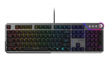 KEYBOARD GAMING BLACK US/STRIKE 600 SILENT MSI