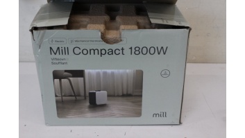SALE OUT. Mill CUS1800MECW Compact PTC Fan Heater, Power 1800 W, Room size: 10-30 m2, White | Mill Compact PTC Fan Heater | CUS1800MECW | PTC Fan | 1800 W | Number of power levels 3 | Suitable for rooms up to 10-30 m² | White | DAMAGED PACKAGING