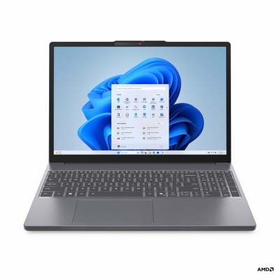 Lenovo IdeaPad Slim 3 15AMN8 | Arctic Grey | 15.6 " | TN | FHD | 1920 x 1080 pixels | Anti-glare | AMD Ryzen 3 | 7320U | 16 GB | Soldered LPDDR5 | Solid-state drive capacity 512 GB | AMD Radeon 610M Graphics | Windows 11 Home | 802.11ax | Bluetooth versio