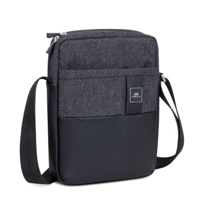 TABLET CASE CROSSBODY 11"/8811 BLACK MELANGE RIVACASE