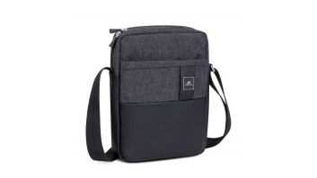 TABLET CASE CROSSBODY 11"/8811 BLACK MELANGE RIVACASE
