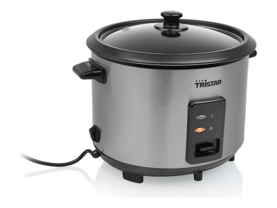 Tristar RK-6148 Rice cooker, 1.8 L, Stainless Steel