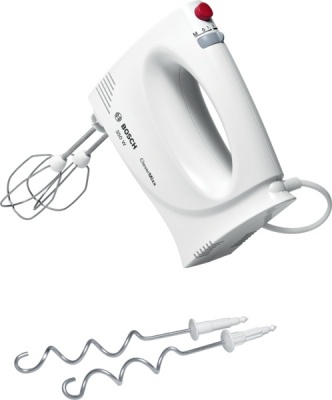 Bosch Hand Mixer MFQ3030 Hand Mixer 350 W Number of speeds 4 Stainless steel/Plastic Turbo mode White