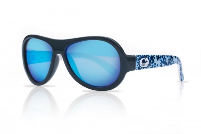 SHADEZ Designer Helicopter Camo Blue Junior bērnu saules brilles, 3-7 gadi