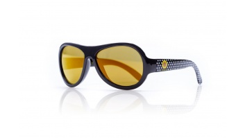 SHADEZ Designer Polka Sunflower Black Junior bērnusaules brilles, 3-7 gadi