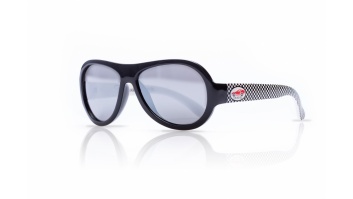 SHADEZ Rapid Racer Black Junior bērnu saulesbrilles, 3-7 gadi