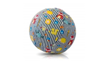 Bubabloon lateksa balons ar auduma pārvalku, Animal Stripes Blue