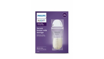 Philips Avent krūts piena uzglabāšanas maisiņi 180ml/25 gab.