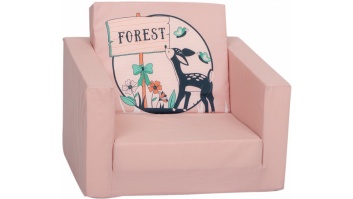 Delta Trade DT5 mīksts izvelkams vienvietīgs sēžamkrēsls bērniem