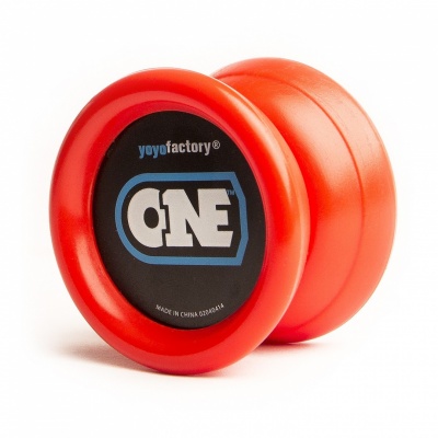YoYoFactory YO-YO ONE rotaļlieta iesācējiem, sarkans