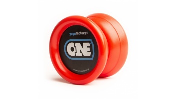 YoYoFactory YO-YO ONE rotaļlieta iesācējiem, sarkans