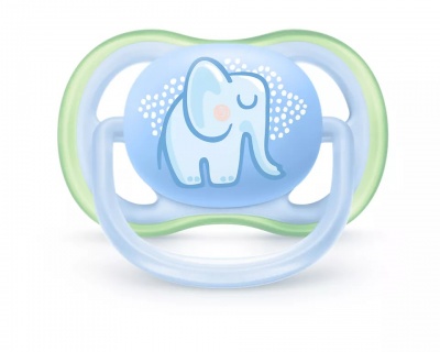 Philips Avent māneklītis Ultra Air Deco, blue elephant, 0-6M (1 gab), zēnu