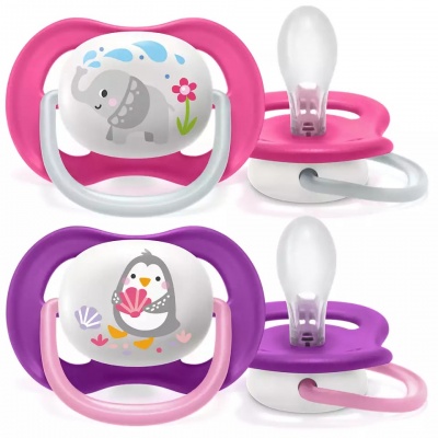 Philips Avent māneklītis Ultra Air Animals, 6-18M (2 gab), meitenēm