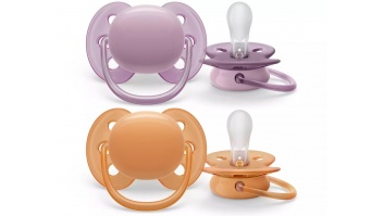 Philips Avent māneklītis Ultra soft Neutral, 6-18M (2 gab), meitenēm