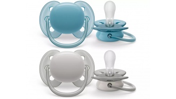 Philips Avent māneklītis Ultra soft Neutral, 6-18M (2 gab), zēniem