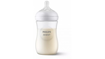Philips Avent Natural Response barošanas pudelīte 260 ml, vidējas plūsmas knupītis, 1m+
