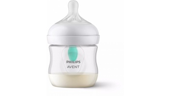 Philips Avent Natural Response pretkoliku pudelīte ar AirFree vārstu 125 ml, jaundzimušā knupītis, 0m+