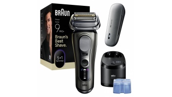 BRAUN bārdas skuveklis 9 Pro+, pelēks