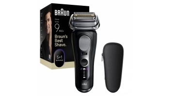 BRAUN bārdas skuveklis 9 Pro+, melns